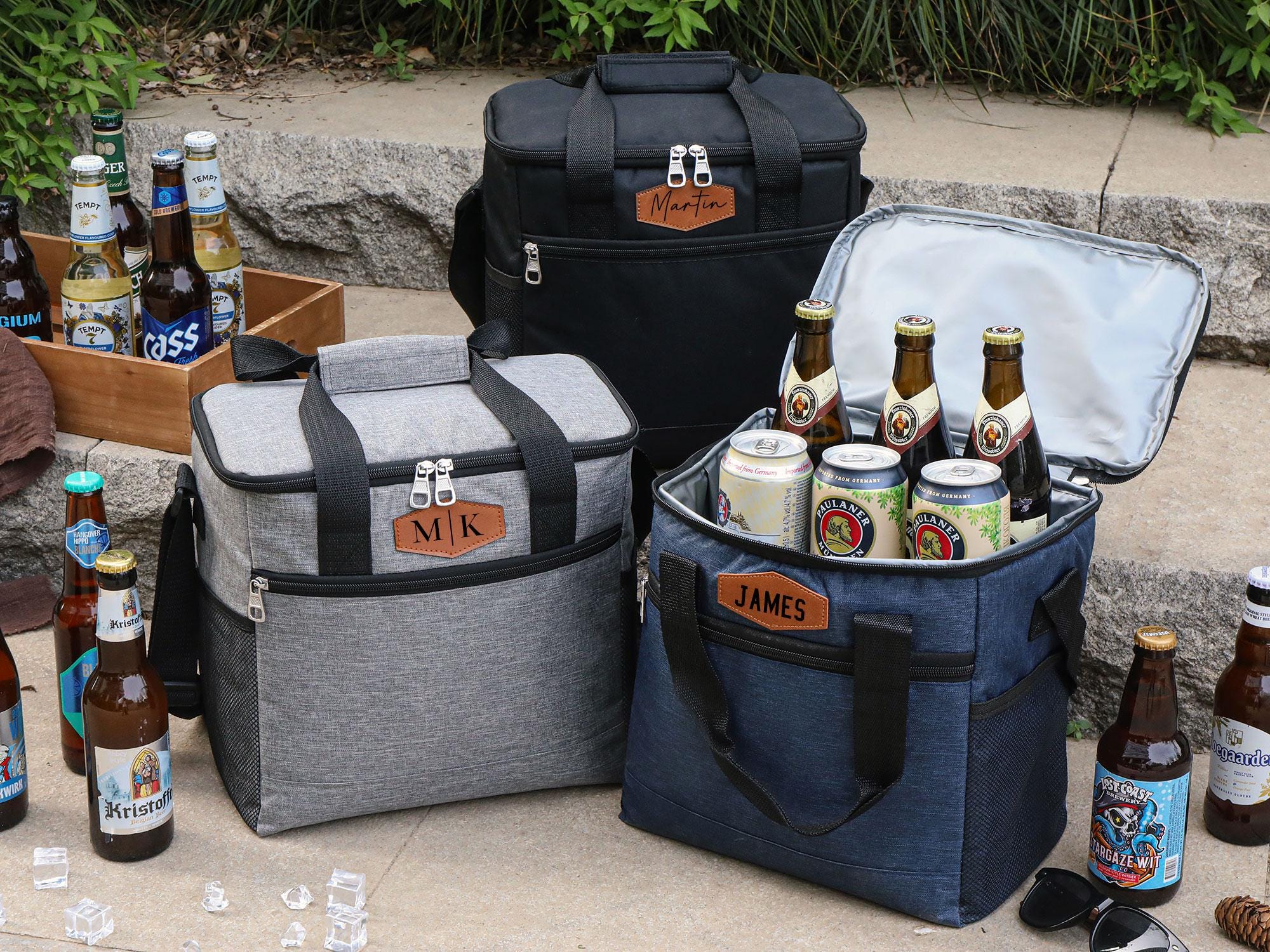 Borsa termica personalizzata per lo sposo, borsa termica per il pranzo personalizzata, borsa termica, regalo per lo sposo, borsa termica per la birra
