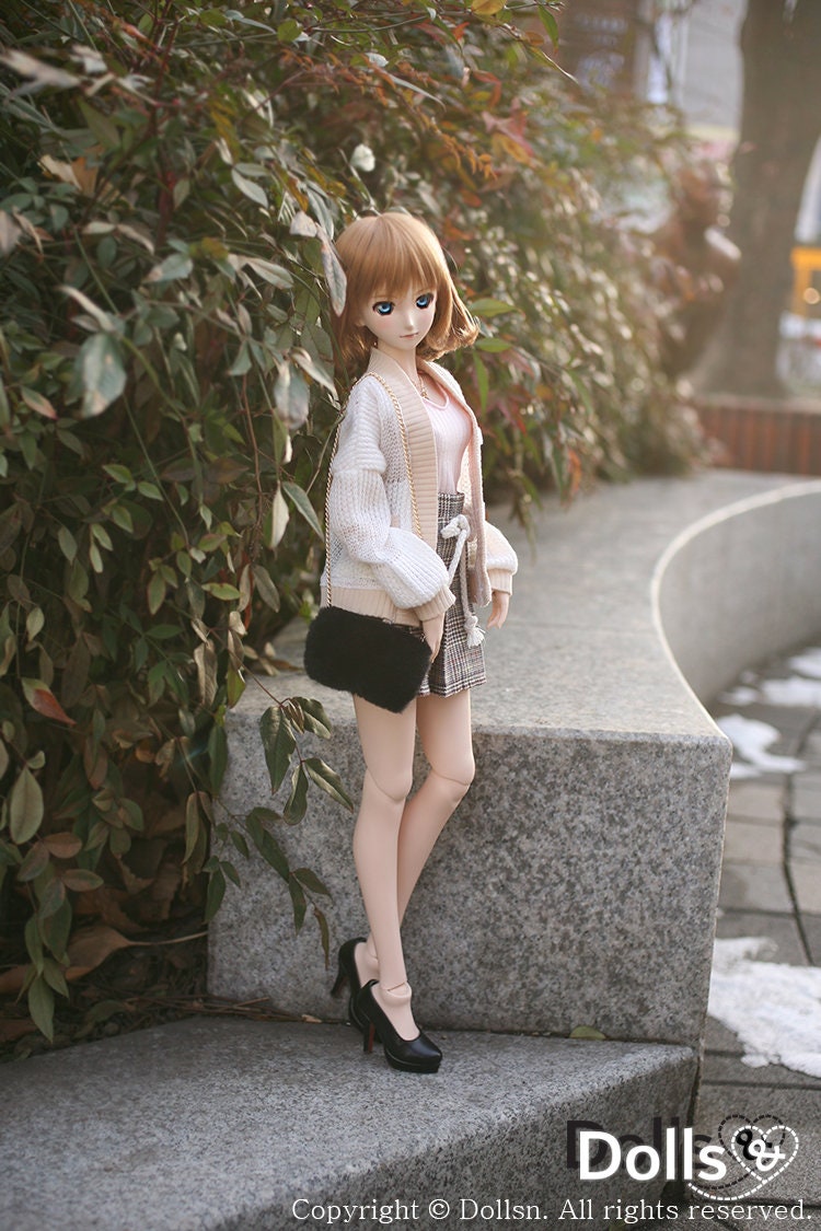 Set di cardigan con vestiti BJD per bambola SD DD Smartdoll 60 cm 1/3