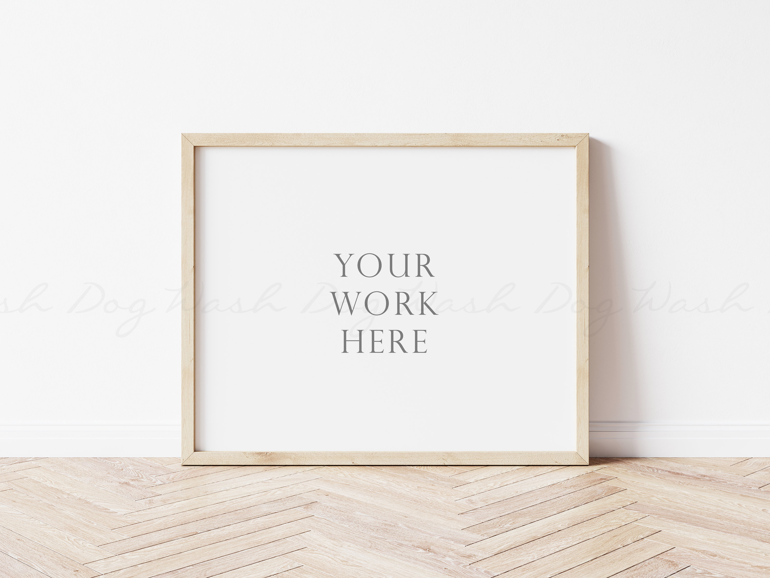 Mockup di cornice orizzontale, Mockup di cornice 8x10, Cornice, Mockup di cornice in legno, Mockup orizzontale, Cornice in legno 8x10, Cornice orizzon