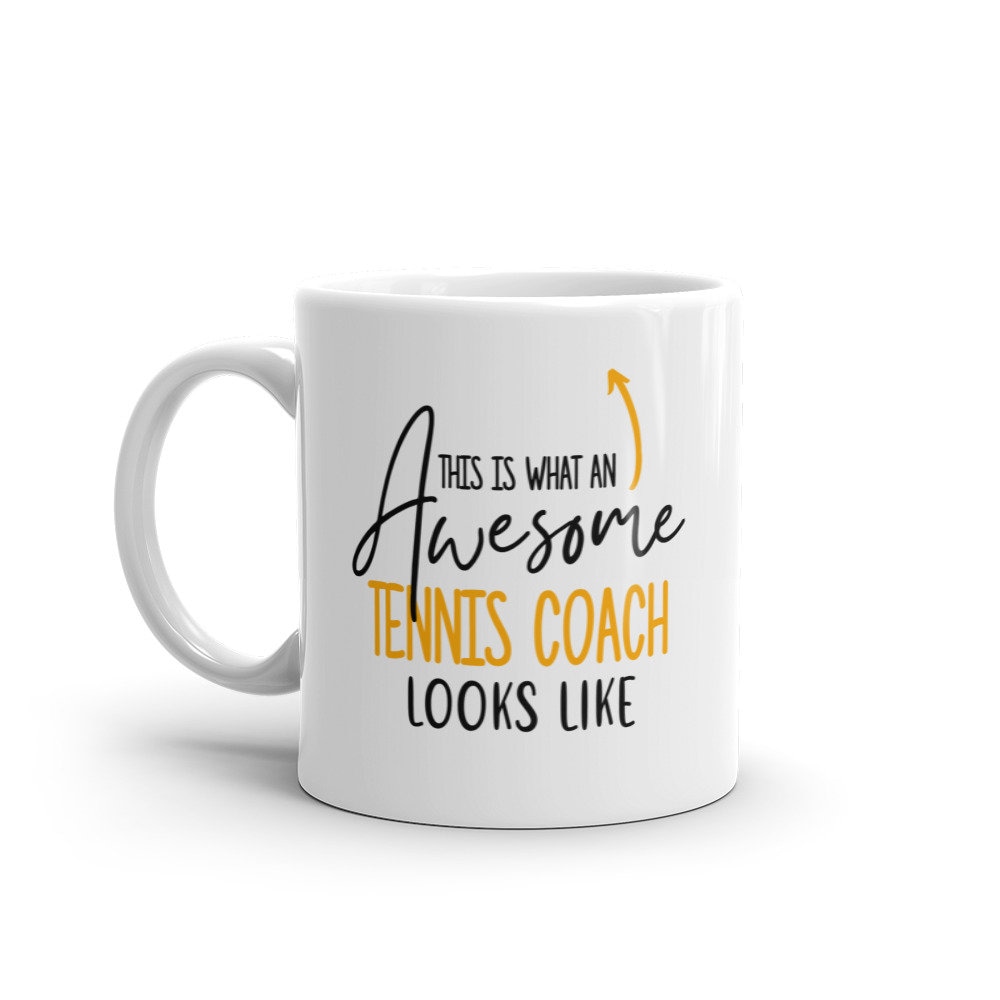 Fantastico allenatore di tennis Tazza-Regalo per allenatore di tennis-Allenatore di tennis Tazze-Idee regalo per allenatore di tennis-Allenatore di te