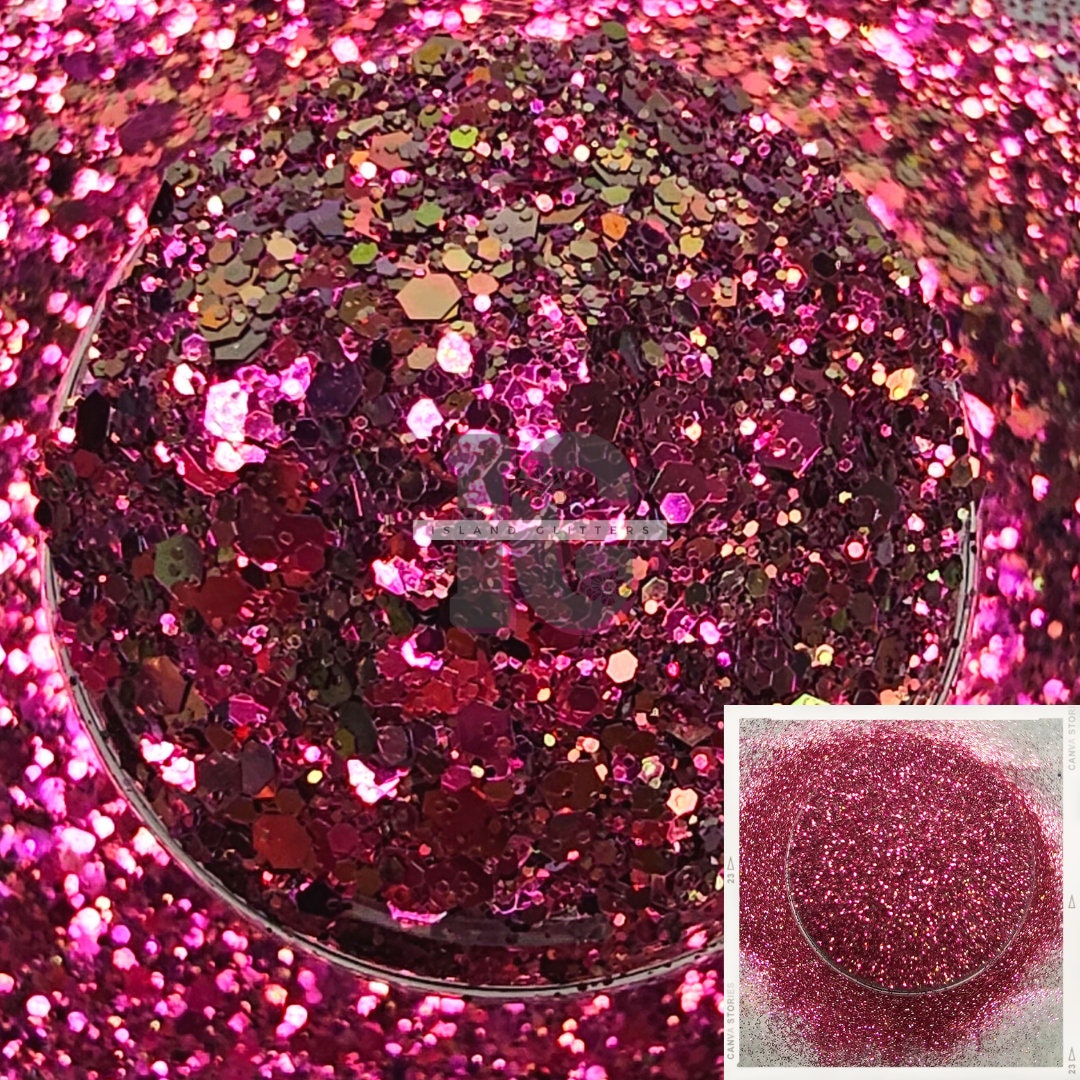 MELOGRANO - Glitter colorati spessi / Glitter cangianti / Glitter marrone / Glitter marrone e oro / Glitter grossi in tumbler
