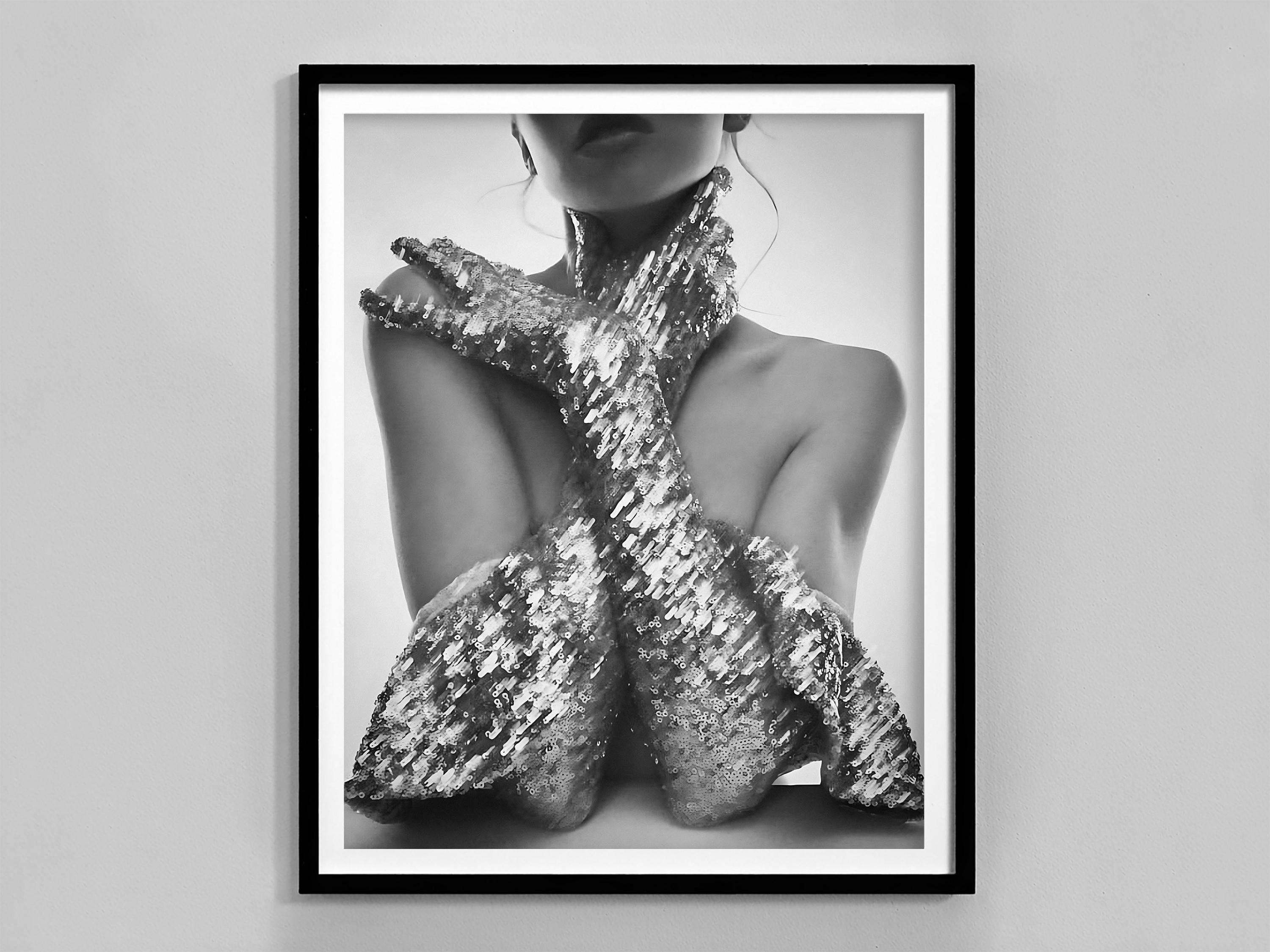 Poster di moda di lusso, bianco e nero, stampa di alta moda, arte murale di moda, stampa femminista, download digitale, arredamento elegante per la st