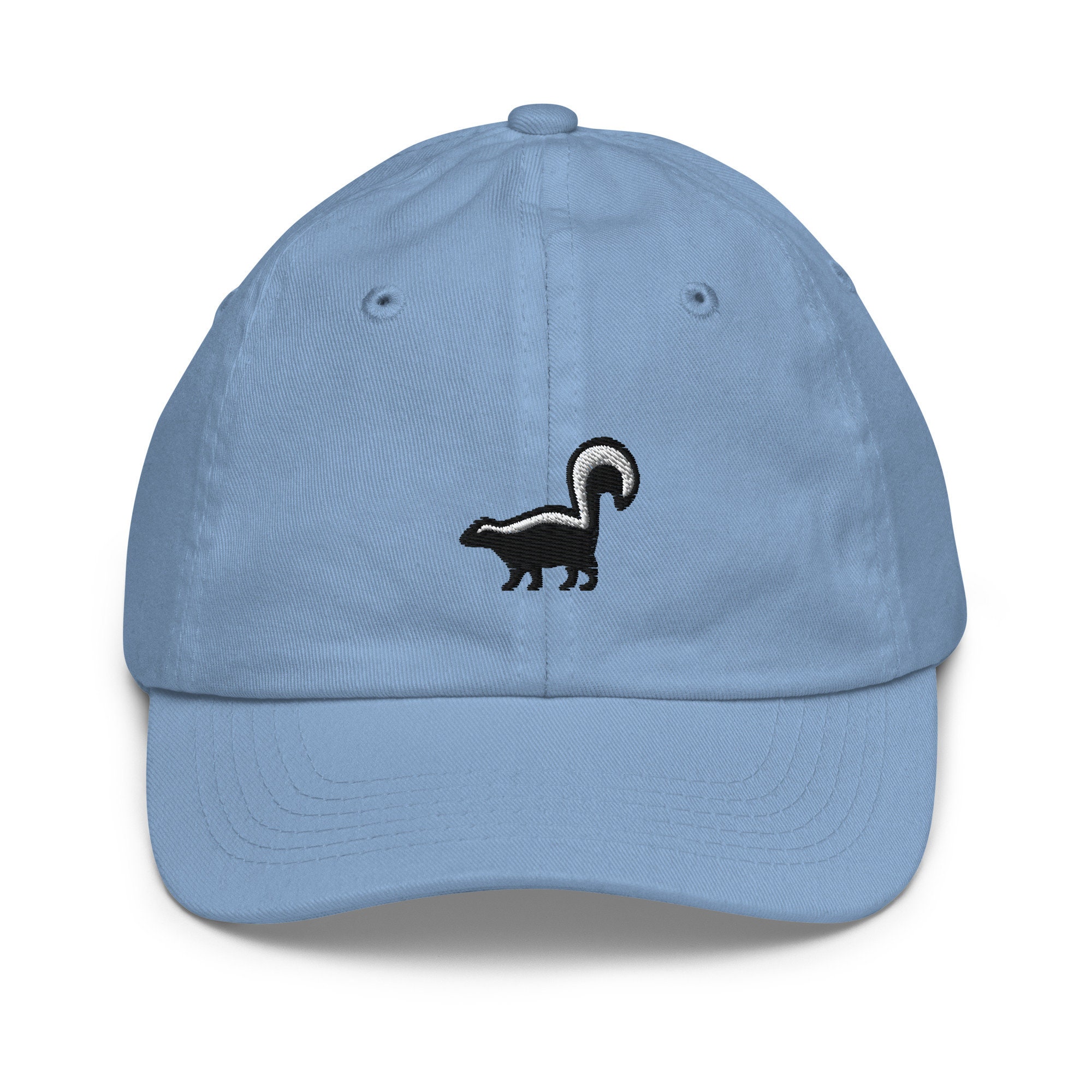 Cappellino da baseball Skunk Youth, cappello per bambini fatto a mano, cappello ricamato per bambini, regalo - vari colori