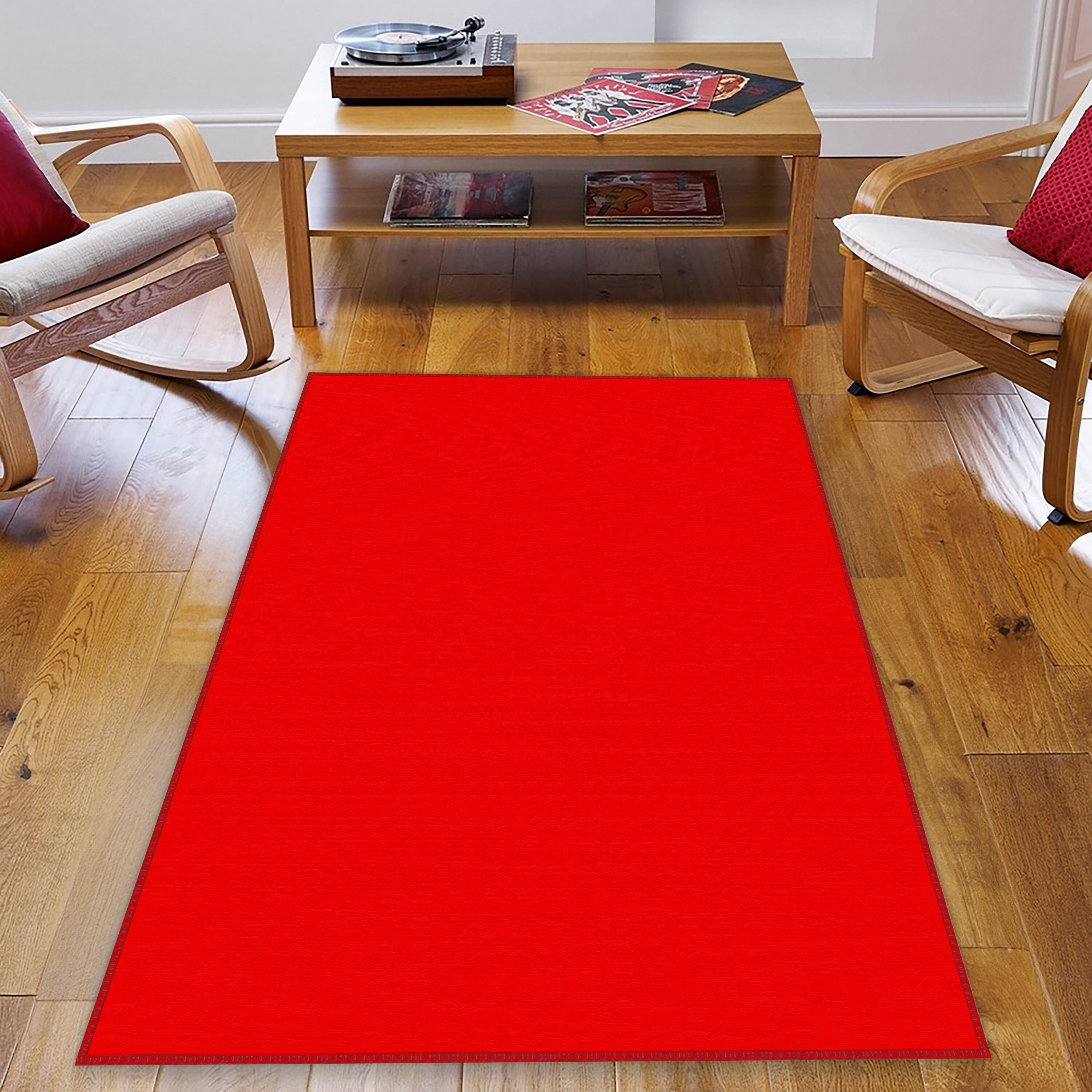 Tappeto rosso, tappeto boho, tappeto rosso, tappeto rosso, tappeto rosso semplice, tappeto da soggiorno, tappeto natalizio, tappeto morbido