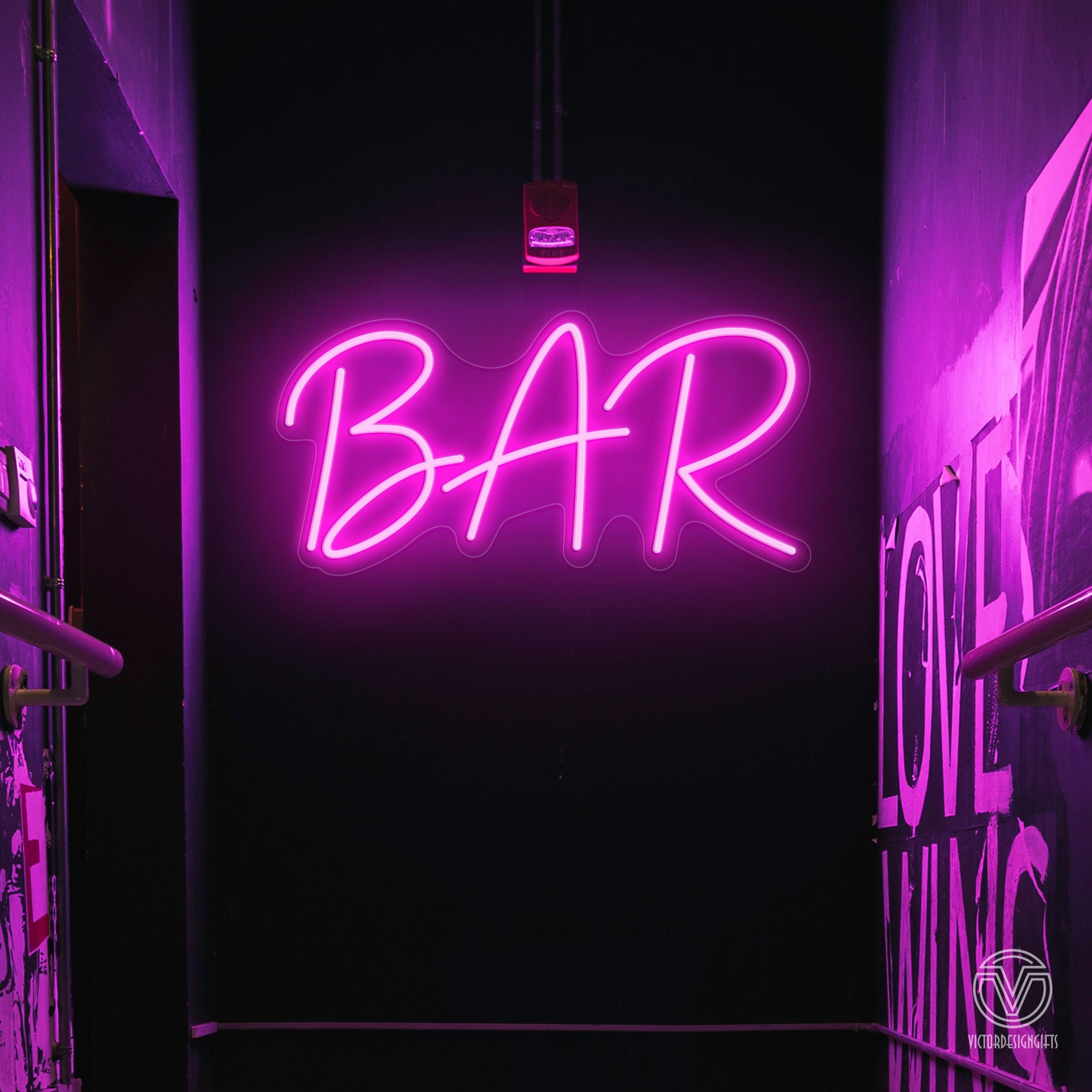 Insegne al neon per bar personalizzate, insegna al neon, insegna al neon personalizzata, insegne al neon personalizzate per decorazioni aziendali, ins