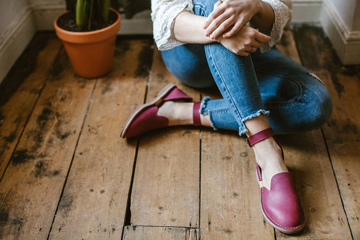 Sandali donna in pelle, sandali donna, sandali in pelle, sandali sostenibili, mocassini, scarpe piatte, sandali estivi, sandalo in pelle, cinturino al