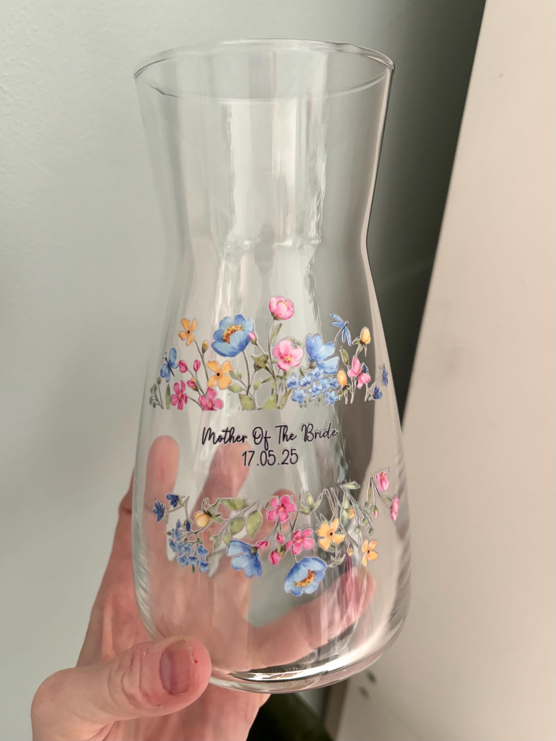 Vaso personalizzato per la madre della sposa, regalo per la madre della sposa, vaso per la madre della sposa, vaso per la madre dello sposo, vaso per