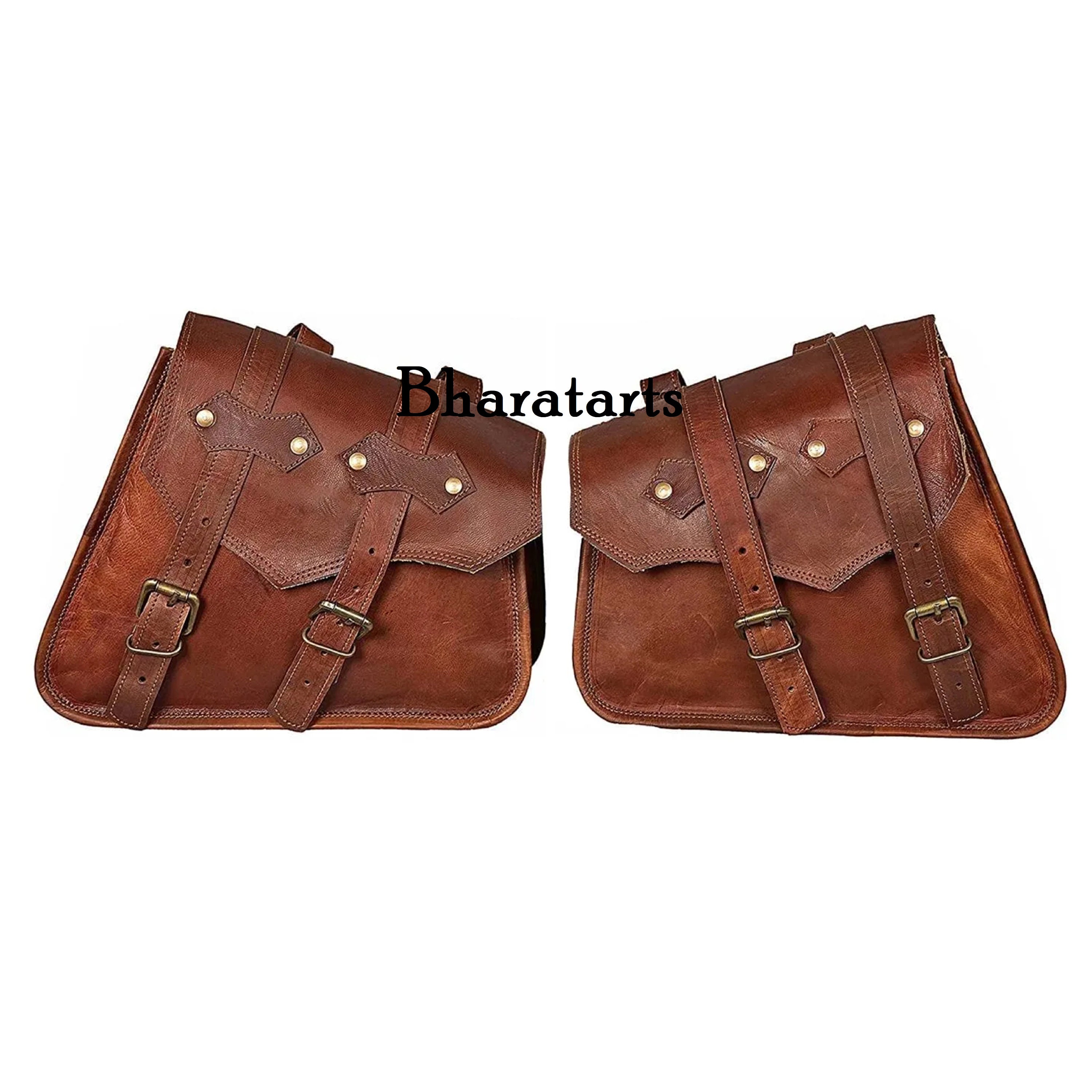 Set di borse laterali in pelle per moto: borsa porta attrezzi per moto, borse per ciclismo