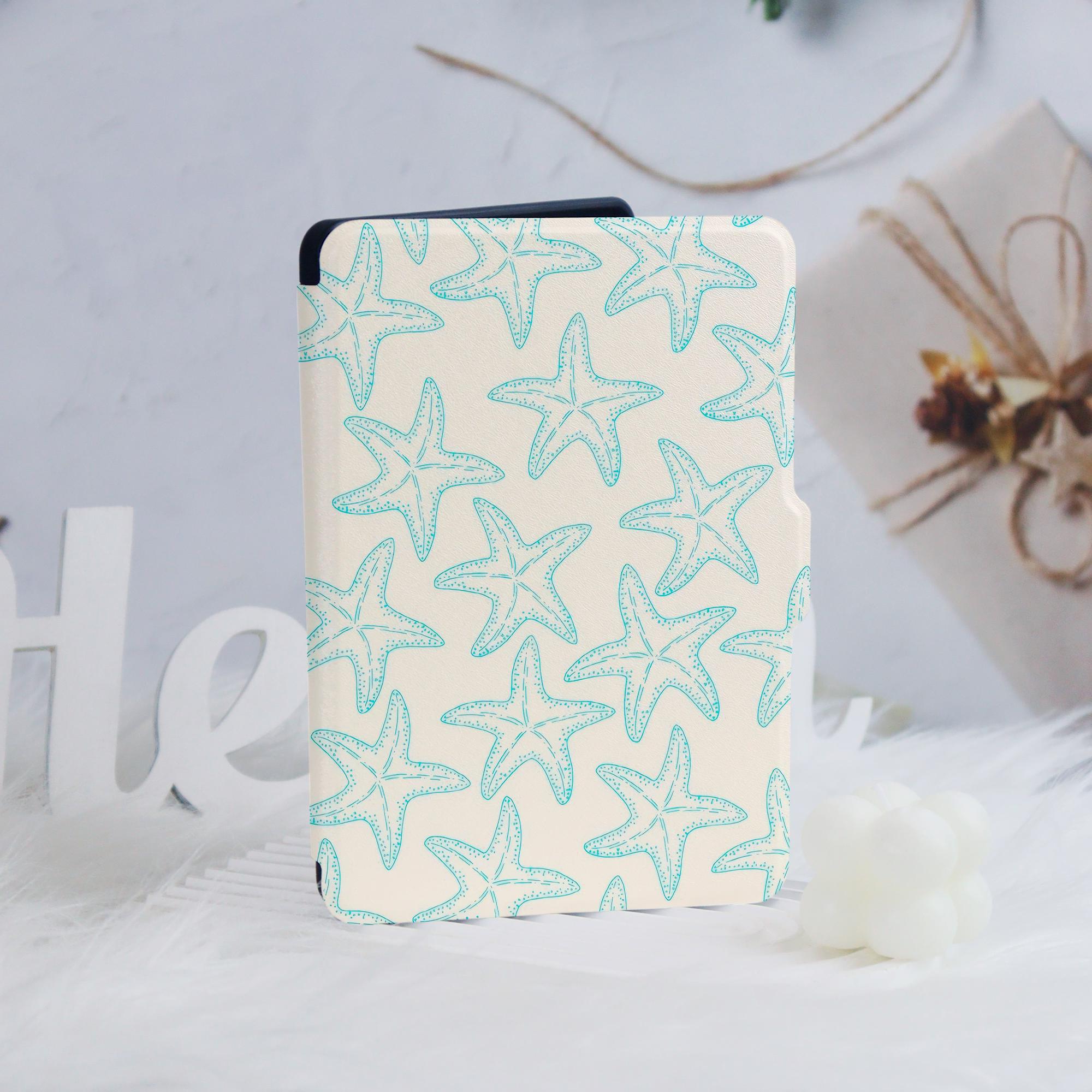 "Custodia personalizzata Starfish Kindle per Paperwhite 1/2/3/4, Paperwhite 6.8\", Kindle 2019/2022, custodia Kindle Paperwhite, custodia Paperwhite 12t"