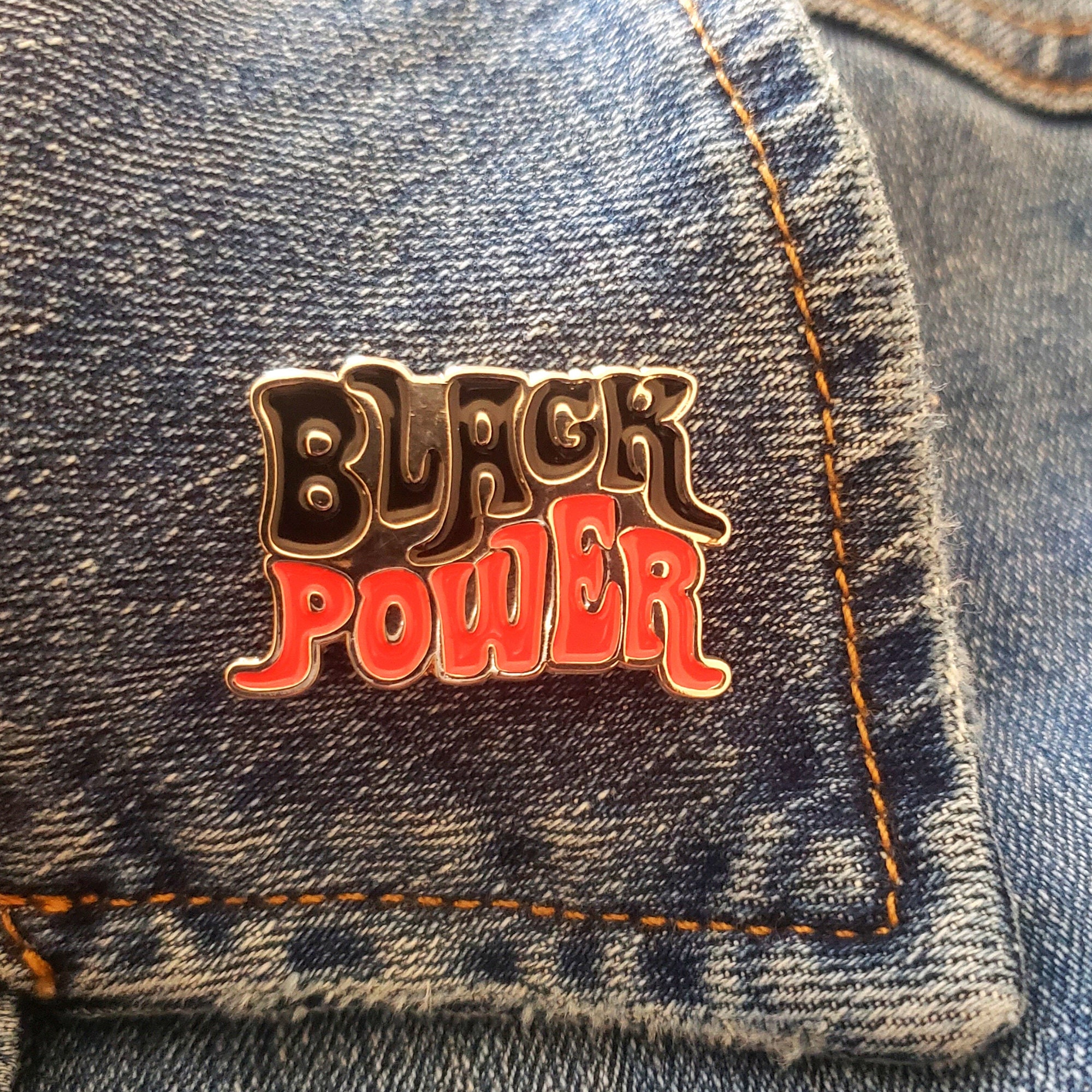 Spilla smaltata Black Power / Spilla Black Pride / Spilla smaltata I Love Being Back Hard / Orgoglio afroamericano / Spilla da bavero per / Laureato H