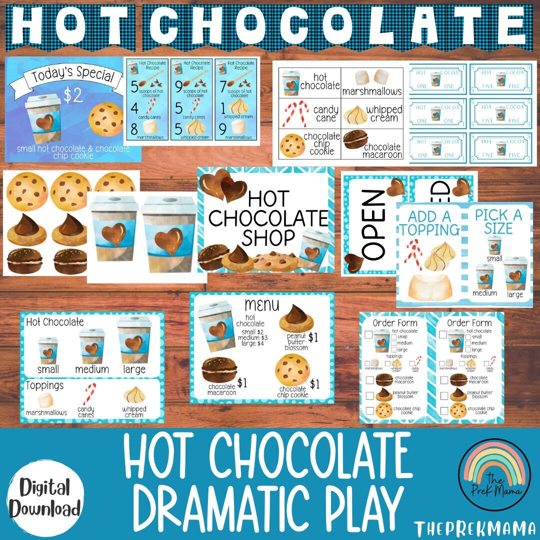Gioco drammatico con cioccolata calda, Gioco di finzione, Gioco drammatico in classe, Gioco drammatico in casa, Sala giochi, Ristorante, Centro giochi