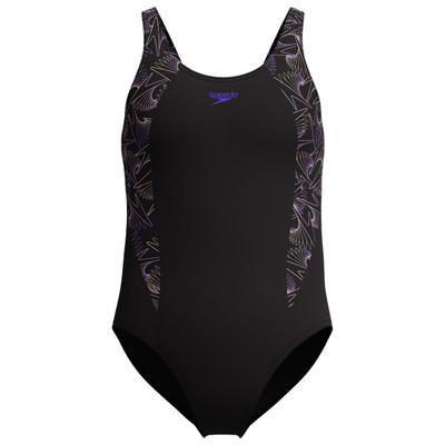 Speedo - Kid's Hyperboom Splice Muscleback - Badeanzug Gr 128 schwarz Image