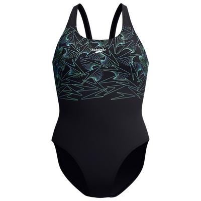 Speedo - Women's Hyperboom Placement Muscleback - Badeanzug Gr 44 schwarz Image