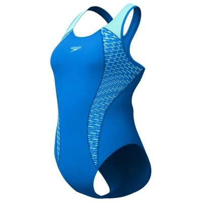 Speedo - Women's Placement Laneback - Badeanzug Gr 48 blau Image