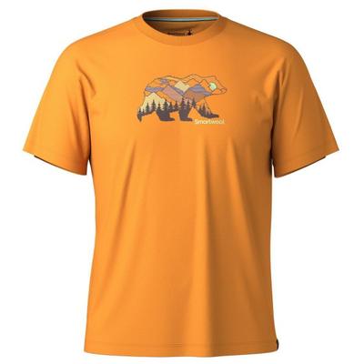 Smartwool - Bear View Graphic Tee - Merinoshirt Gr XXL orange Image