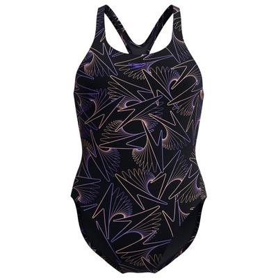 Speedo - Women's Hyperboom Allover Medalist - Badeanzug Gr 46 schwarz Image