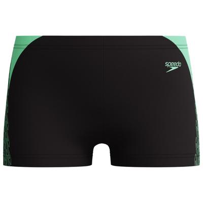 Speedo - Kid's Hyperboom Logo Splice Aquashort - Badehose Gr 152 schwarz Image