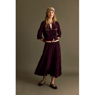 Bright Side Set at Free People in Black Coffee, Size: Medium