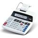 Genie D69 Plus Druckender Tischrechner | 12-stelliges LC-Display | Rechenmaschine mit Papierrolle | Quittung & Bondrucker | Taschenrechner mit Papierrolle | Viele Business-Funktionen | weiß
