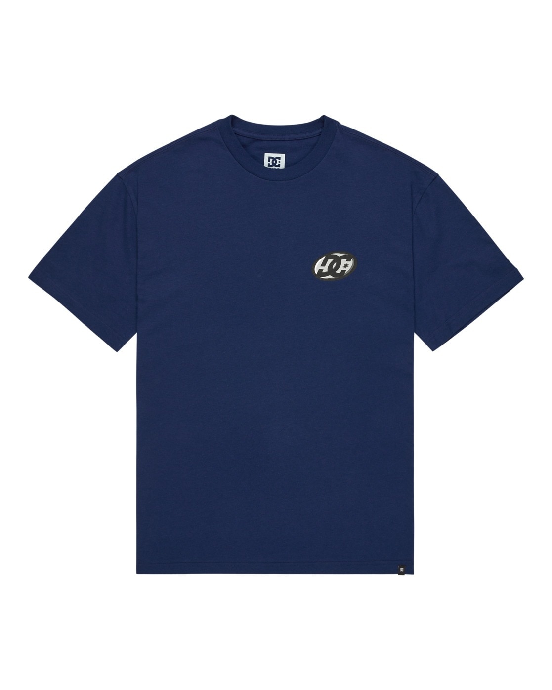 T-Shirt DC SHOES "Fast Bubble", Herren, Gr. S, blau (estate blau), Obermaterial: 75% Baumwolle, 25% Baumwolle;, Shirts T-Shirt