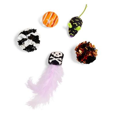 Bootique Halloween Bat Cat Toy Multipack, Pack of 5