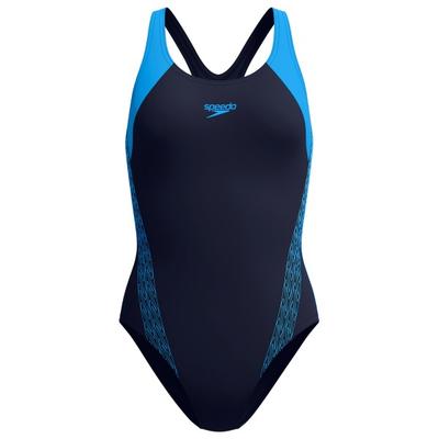 Speedo - Women's Hyperboom Splice Racerback - Badeanzug Gr 34 blau Image