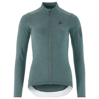 Craft - Women's Core Bike Essence Wool L/S Jersey - Radtrikot Gr L türkis Image