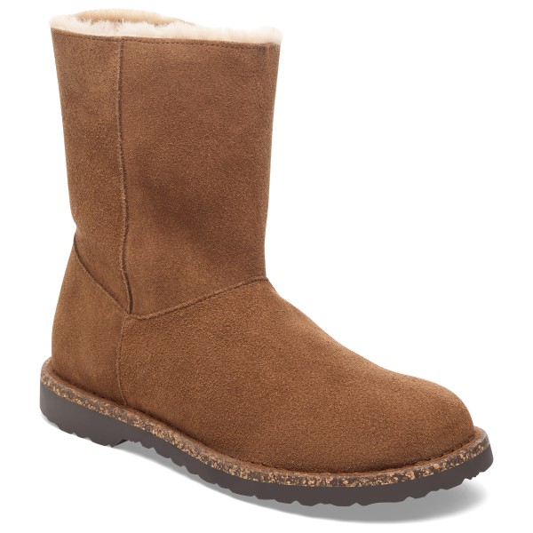 Birkenstock - Women's Uppsala Zip Suede Shearling - Winterschuhe 41 - Narrow | EU 41 braun