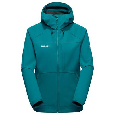 Mammut - Women's Ultimate Comfort Softshell Hooded Jacket - Softshelljacke Gr XL türkis Image
