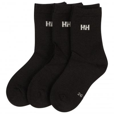 Helly Hansen - Kid's Wool Sock Basic 3-Pack - Multifunktionssocken 23-25 | EU 23-25 schwarz Image