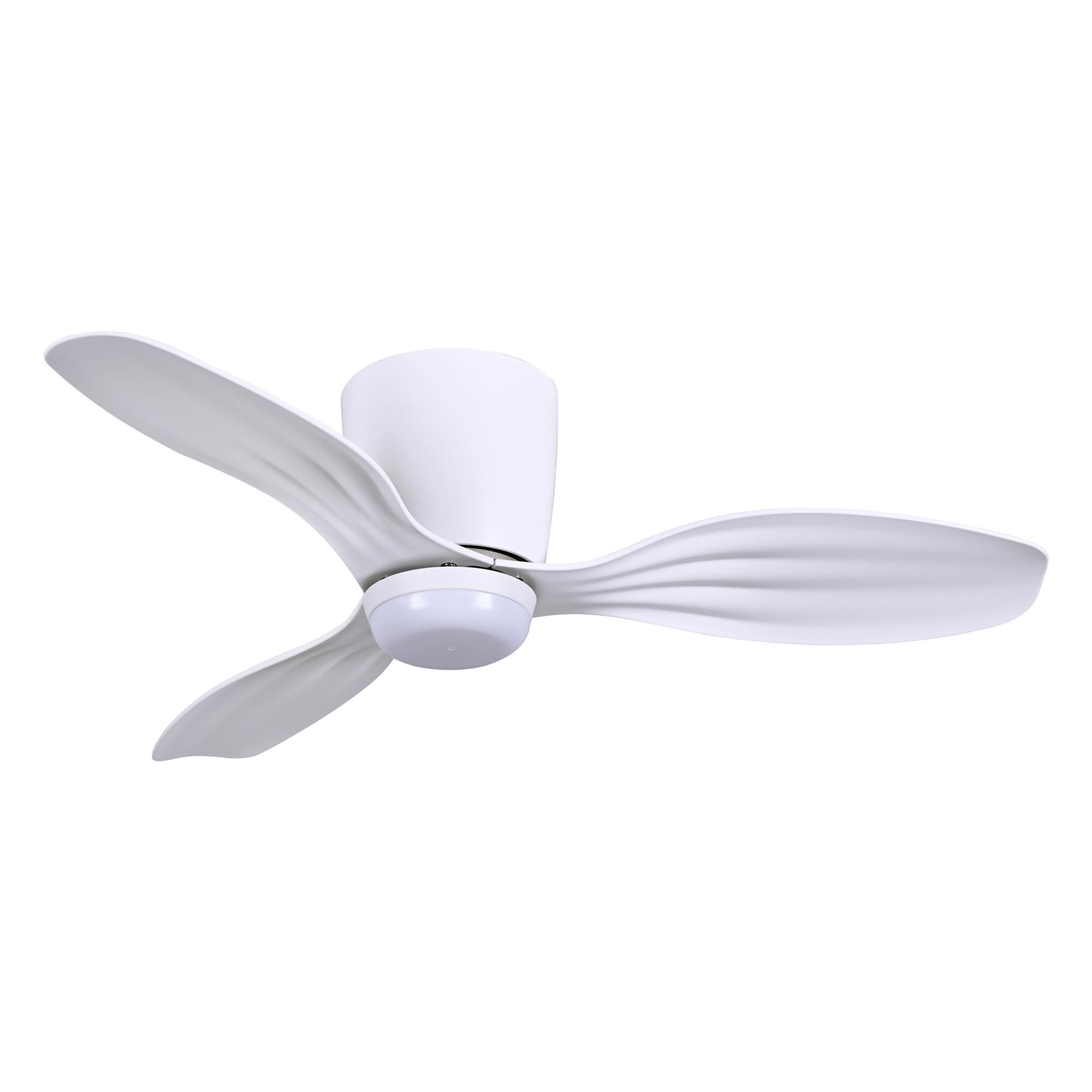 Minka Aire Ventiara 36 Inch Flush Mount Fan with Light Kit - F693L-WHF