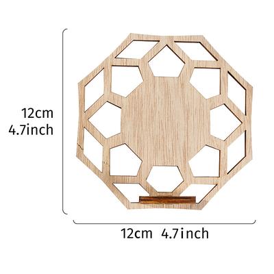 1PC Indoor Wooden Hydroponic Stand Plant Propagation Vase Wall-mounted Plastic Test Tube With Wooden Stand Suitable for Home Plant Decoration Hydroponic Cuttings Unique Garden Plant Enthusiasts