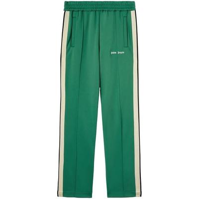 Classic Logo Track Pants - Green - Palm Angels Sweats
