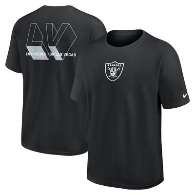 Las Vegas Raiders Nike Essential Heavy Max 90 T-Shirt - Herren Image