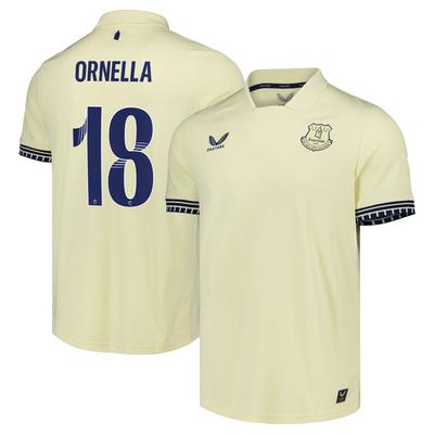 Everton Castore WSL Auswärtstrikot 2025-26 - Nicht gesponsert mit Aufdruck Ornella 18 Image