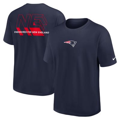 New England Patriots Nike Essential Heavy Max 90 T-Shirt - Herren Image