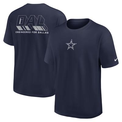 Dallas Cowboys Nike Essential Heavy Max 90 T-Shirt - Herren Image