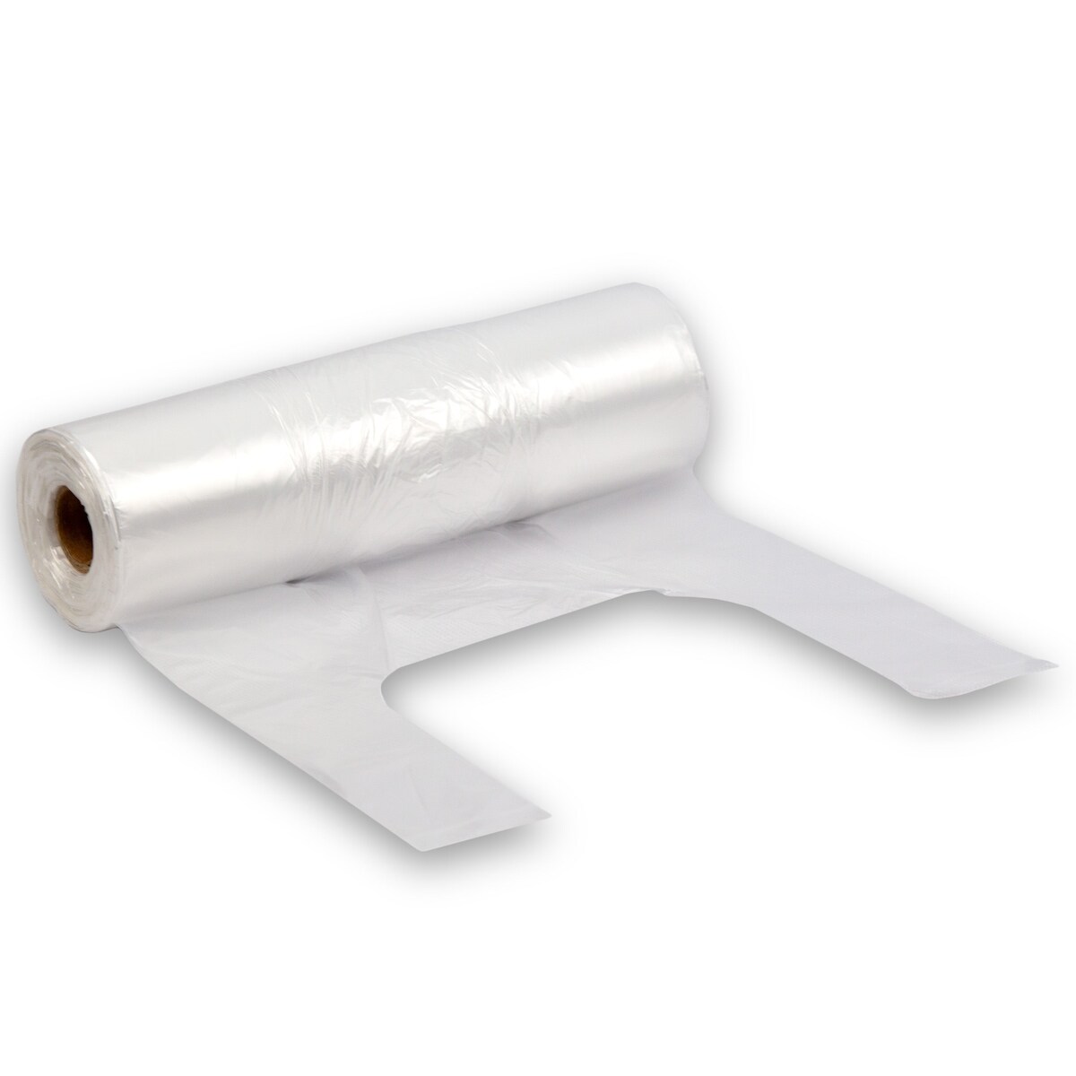 DayBays 15000 Stk. Knotenbeutel auf Rolle 5 Kg 22+12x47 cm HDPE Transparent Extra Stark Image