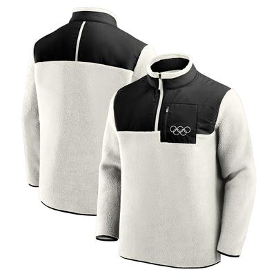 The Olympic Collection Microfleece-Jacke – Weiß Image