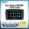 Android 7 pollici Schermo Autoradio Stereo Per Benz W209 1998-2006 Wireless Carplay Car Play Android Auto GPS Lettore Multimediale