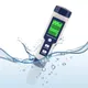 Rilevatore di qualità dell'acqua 5 in 1 TDS EC PH Misuratore di temperatura di salinità Penna portatile Rilevatore di qualità dell'acqua per acquari Piscine Spa
