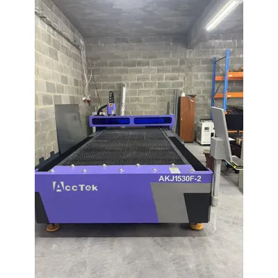 ACCTEK AKJ1530F 2000W 3000W 6kw 1530 2040 Fiber Laser Cutting Machine for Metal Steel Iron Aluminum Sheet