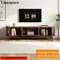 Meuble TV Lazyspace marron à panneau bas, supports TV 165 cm avec porte coulissante, pour meuble TV jusqu'à 65 pouces, meubles de salon