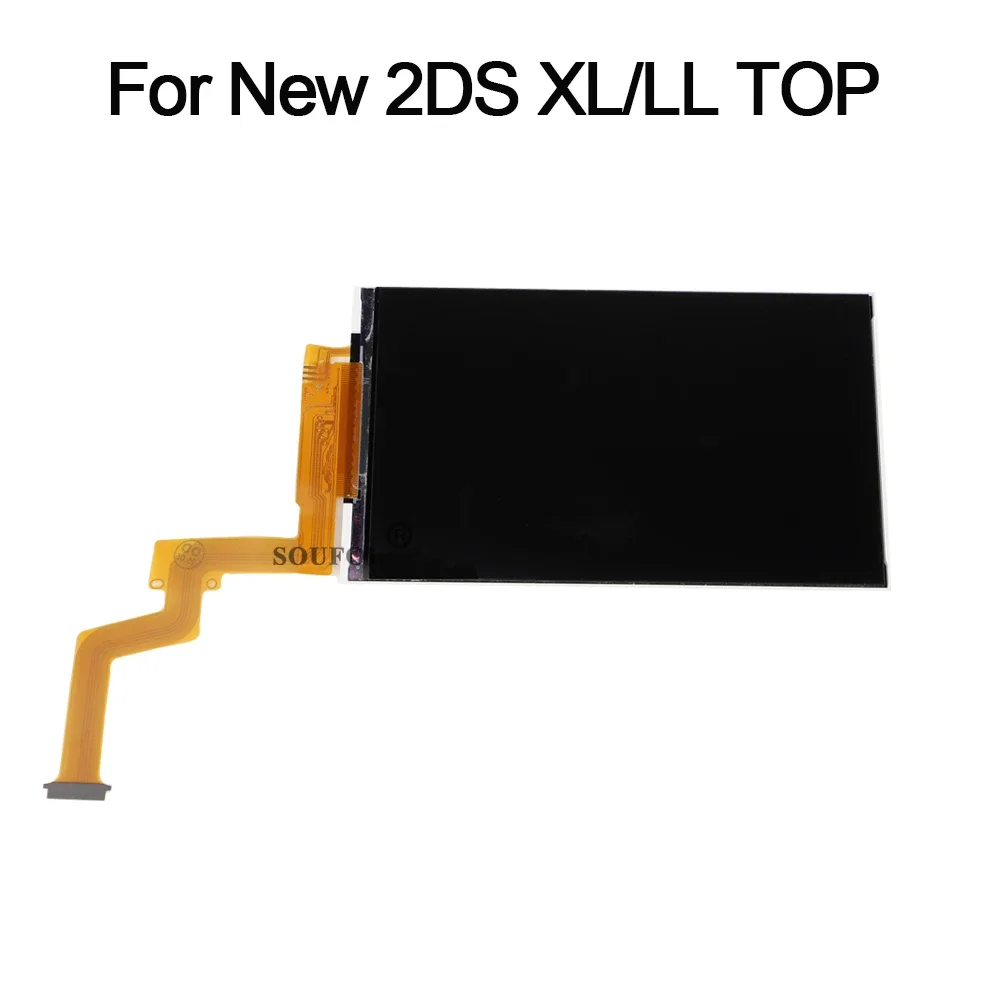 Original Neue Top Oberen LCD Bildschirm für Neue 2DS XL für NEUE 2DS XL/LL Bildschirm Reparatur Teile Display Panel Gaming Zubehör Image