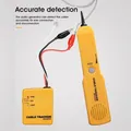 Kit generatore di tono e sonde, tester per linea telefonica con continuità del cavo di rete, strumento di localizzazione del rilevatore di segnale del rilevatore di linea telefonica