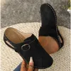 Frauen Hausschuhe 2025, Neue Sommer Mode Closed Toe Plattform Hausschuhe Sandalen Damen Vintage Rutschen Frauen Schuhe Keil Hausschuhe