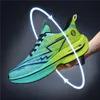 Männer Sport Schuhe Professionelle Gepolsterte Carbon Platte Laufschuhe Atmungsaktive Lace-up Casual Turnschuhe Marathon Sportschuhe