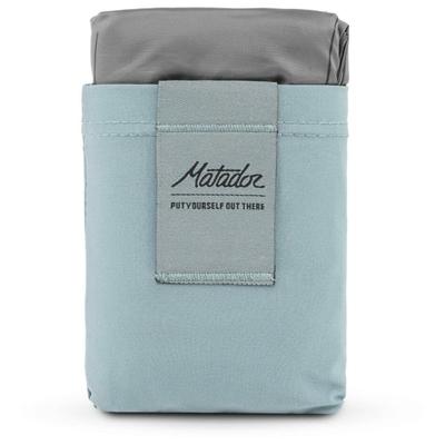 Matador - Pocket Blanket 4.0 - Picknickdecke Gr 160 x 110 cm grau/türkis Image