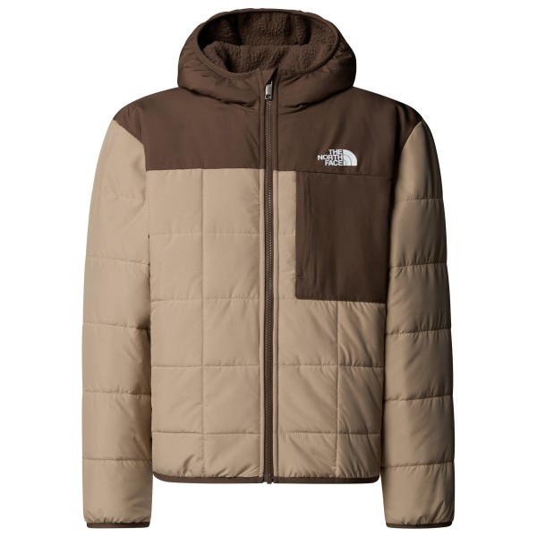 The North Face - Boy's Reversible Shasta FZ Hooded Jacket - Kunstfaserjacke Gr XXL beige/braun
