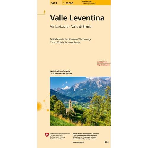 266T Valle Leventina Wanderkarte